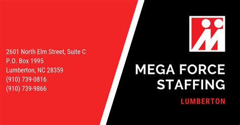 mega force staffing|mega force staffing lumberton nc.